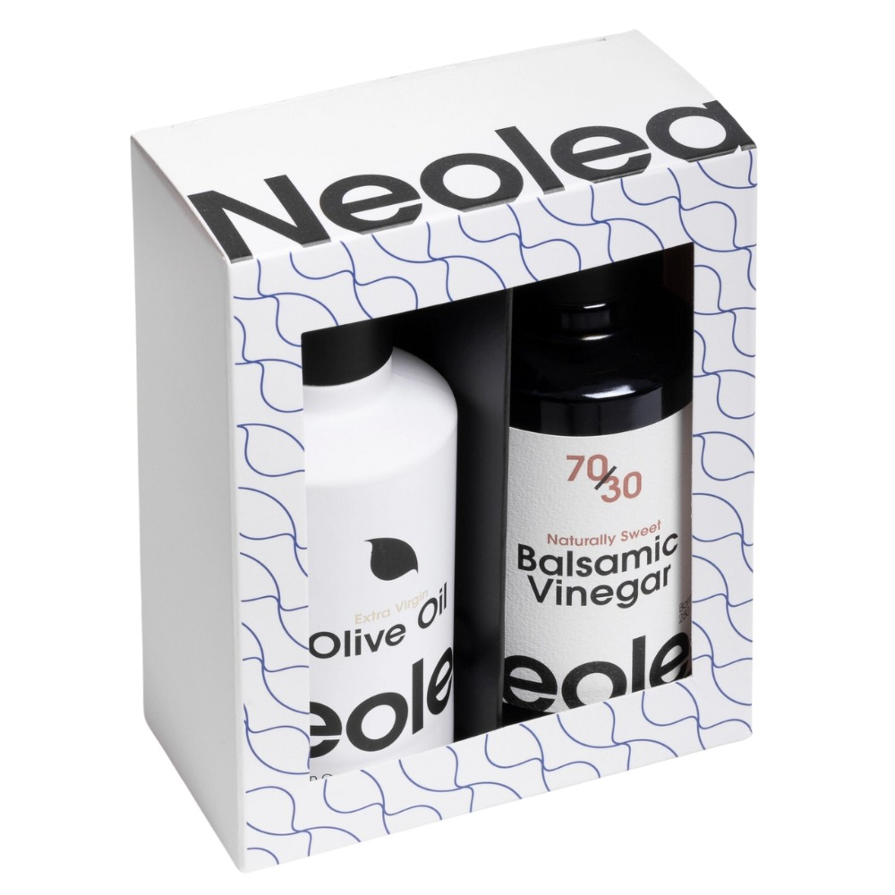 Neolea Extra Virgin Olive Oil + Balsamic Vinegar (Giftset) from Greece